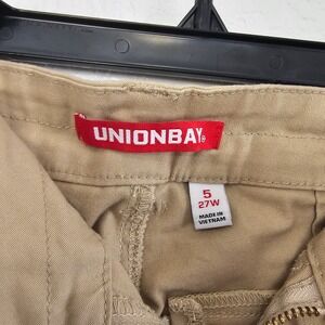 Unionbay Khaki Chino Pants Straight Leg Casual Mens Size 32x30 size 5